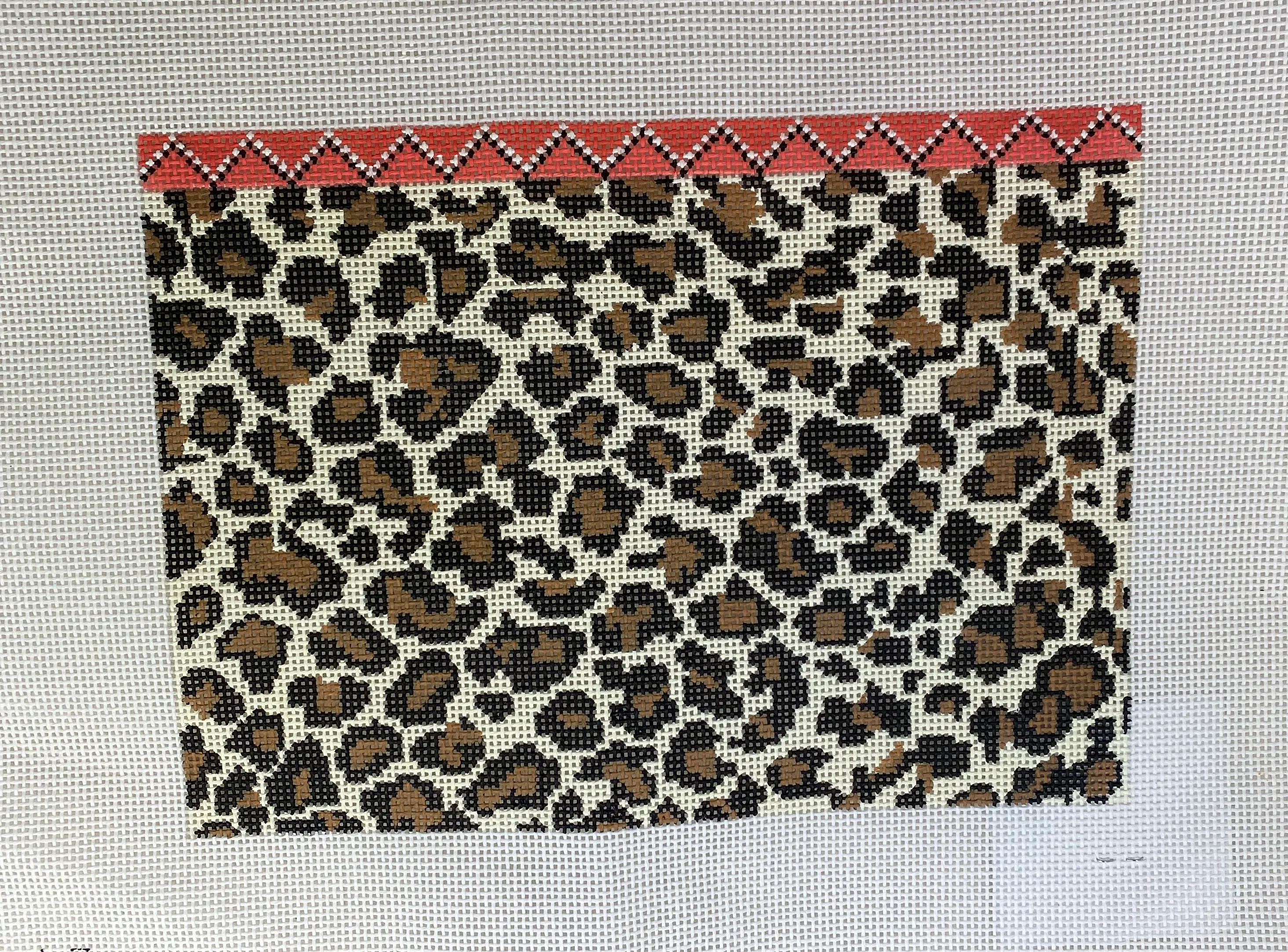 * Hello Tess  PP60 Leopard Print Clutch