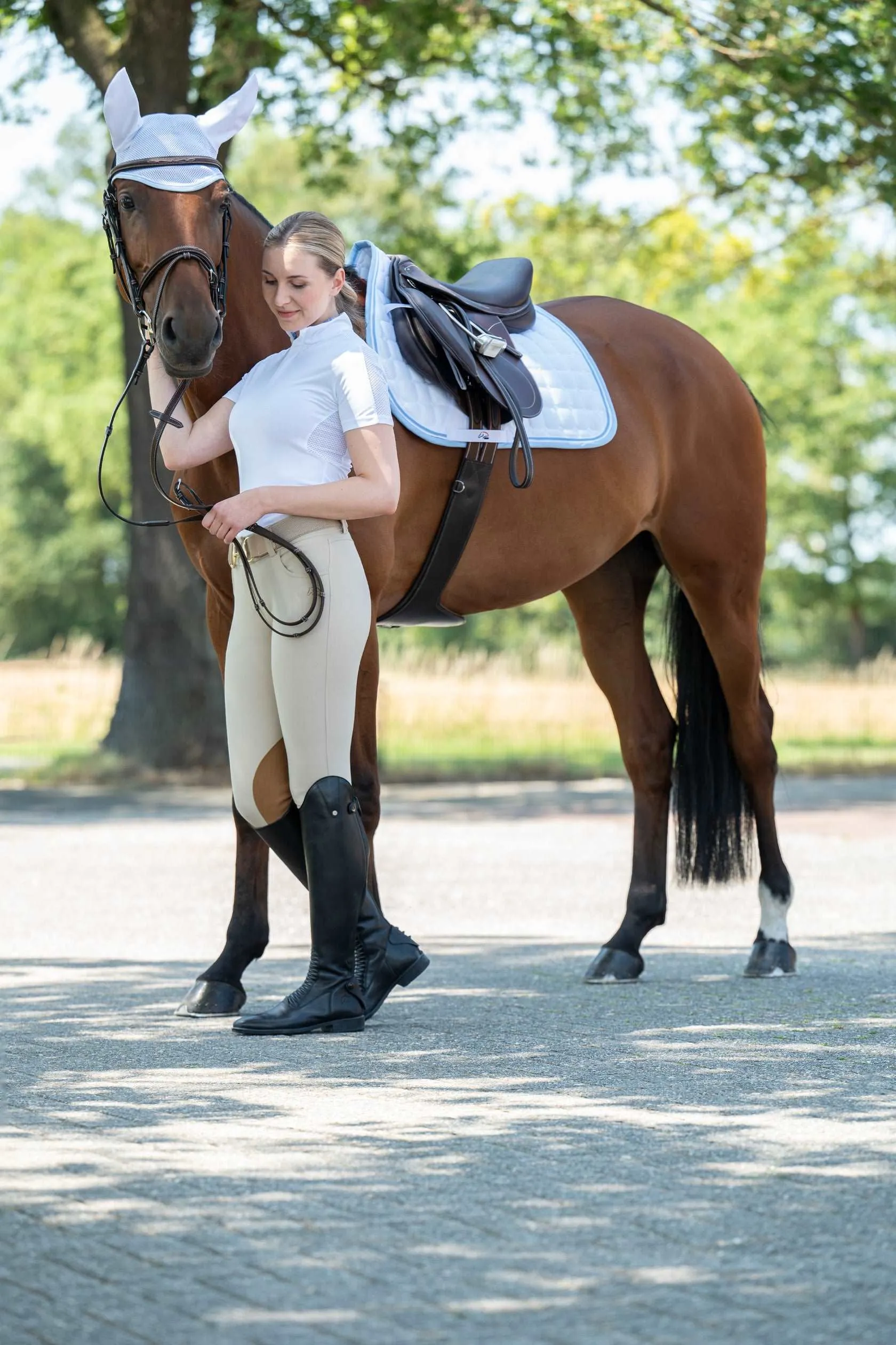 Airy Mesh Breathable Saddle Pad