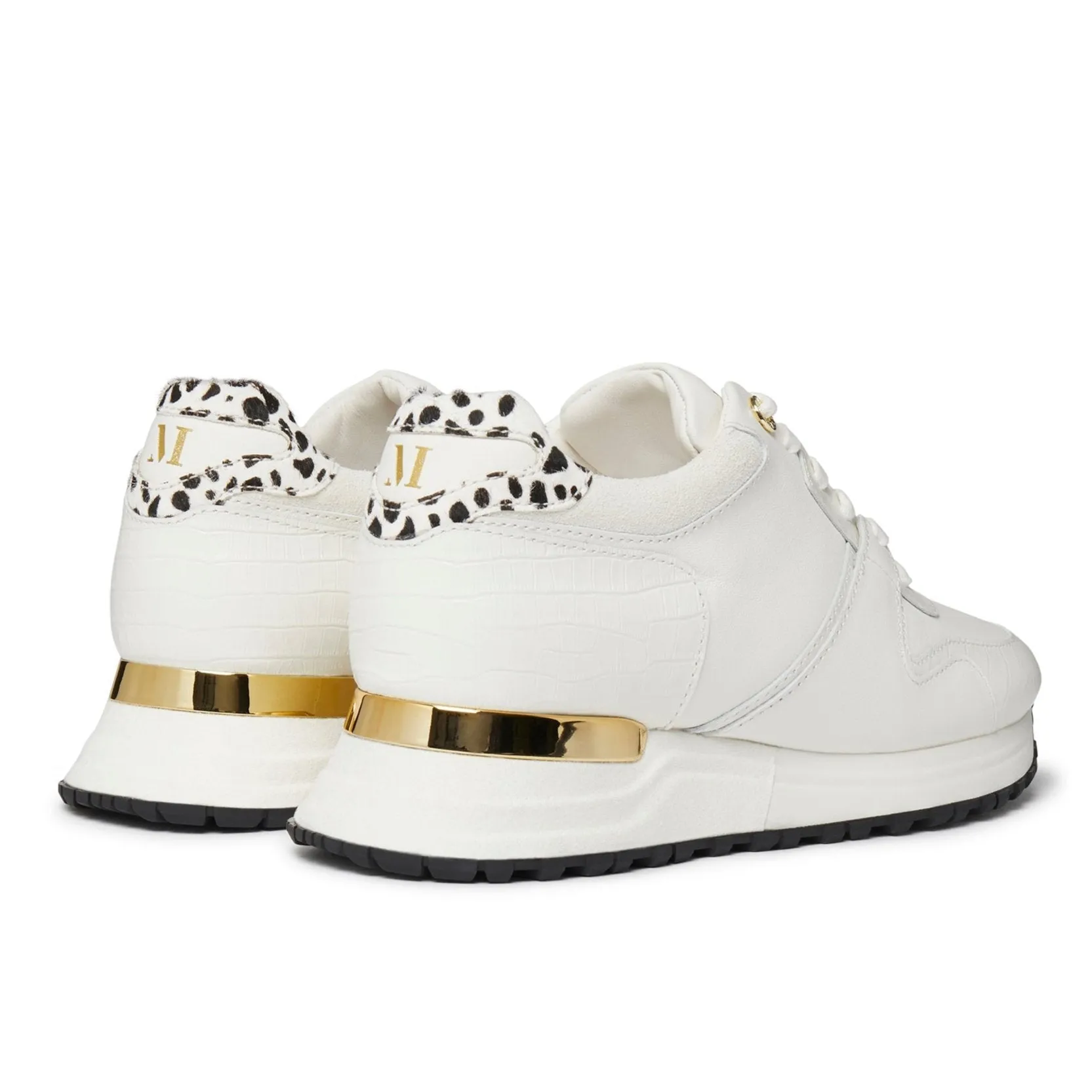 Almorah White Croc Womens