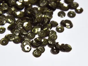 Anti Copper Metallic Round Circular Plastic Sequins