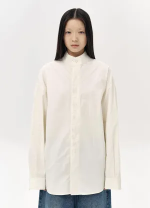 Artistic Embroidered Oversized Shirt