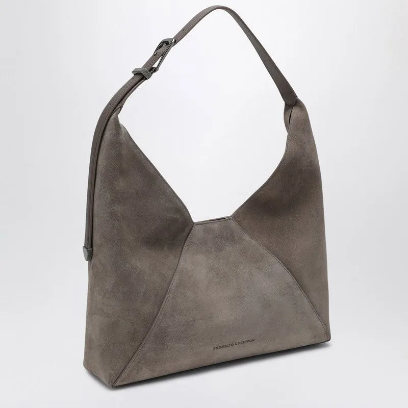 BC DUO GREY HOBO BAG