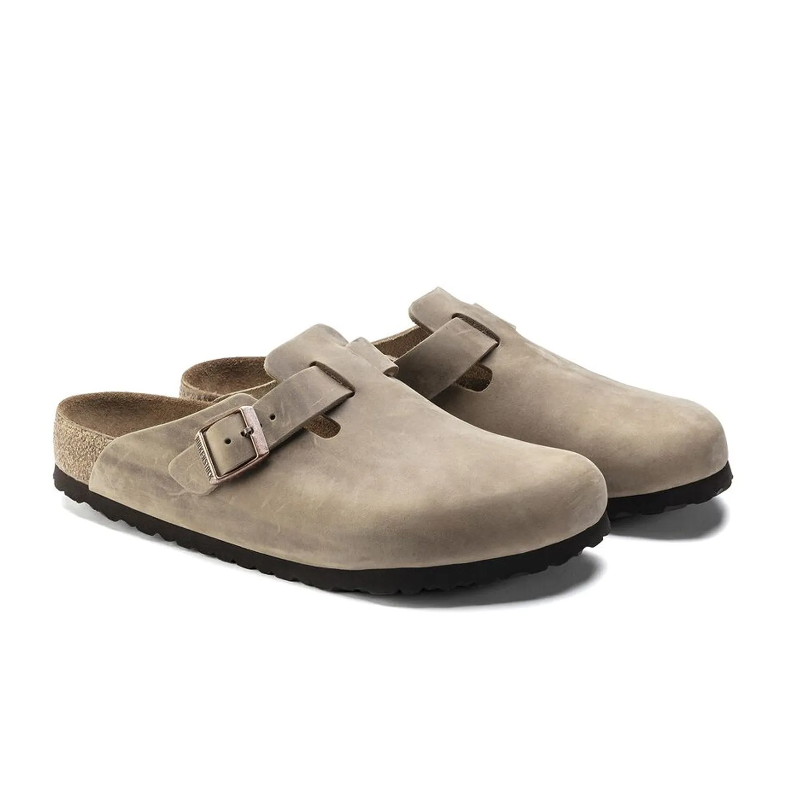 Birkenstock Boston Soft Footbed Clog (Men) - Tobacco Oiled Leather