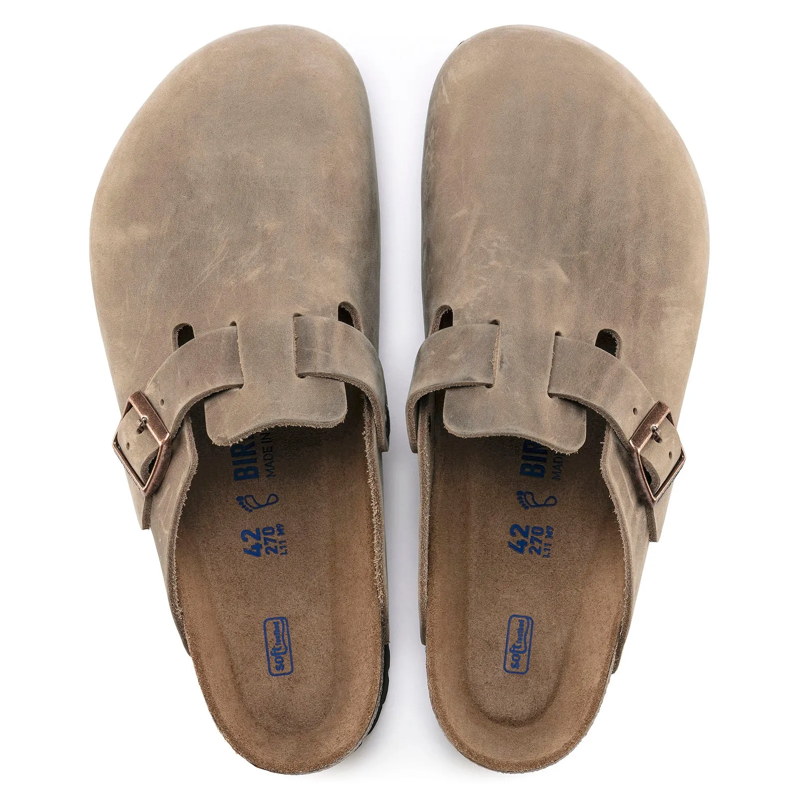 Birkenstock Boston Soft Footbed - Oiled Leather