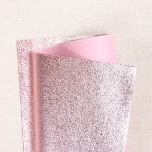 Blush Metallic Felt