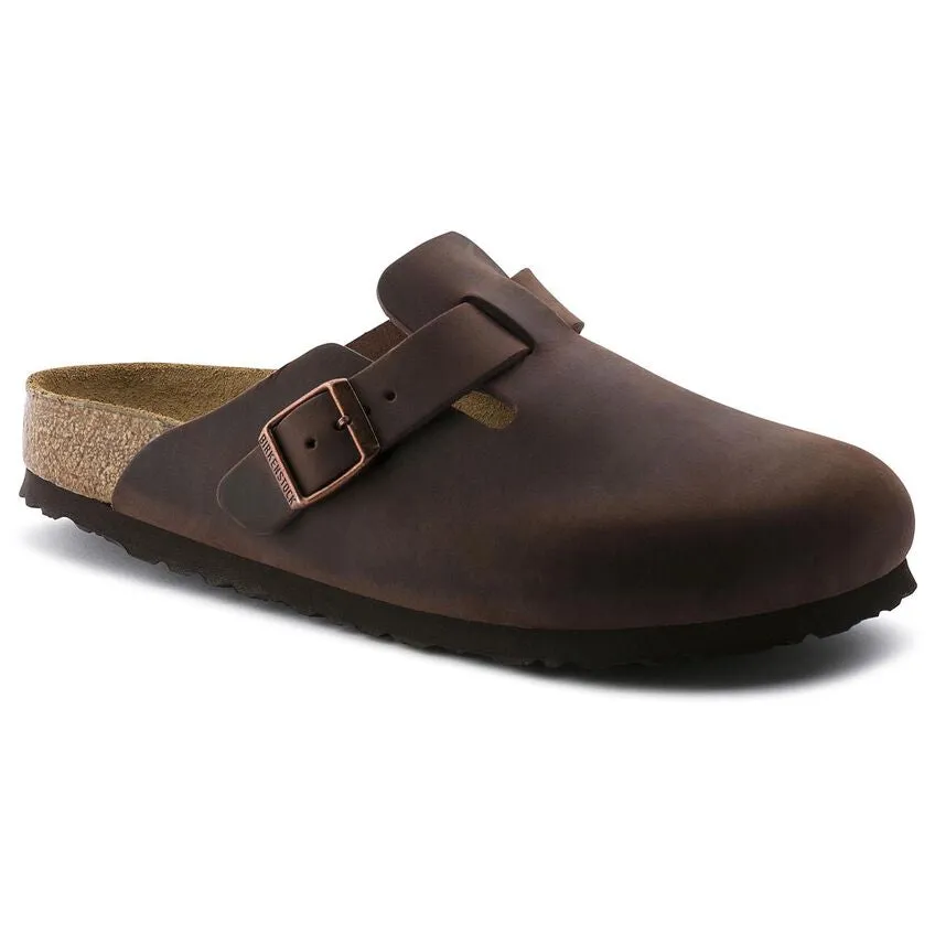 Boston Oiled Leather - Soft Footbed