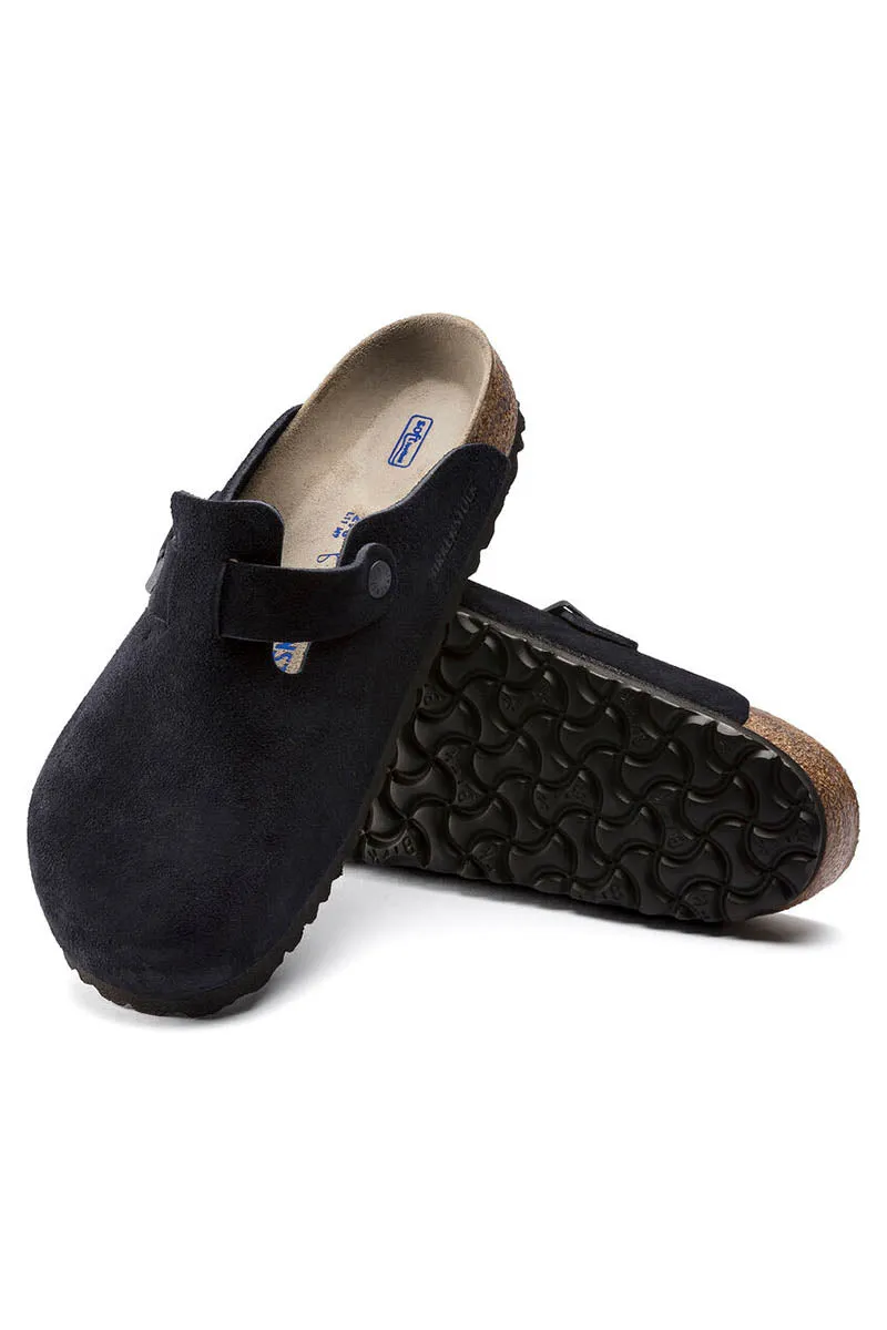 Boston Soft Footbed | Midnight Suede