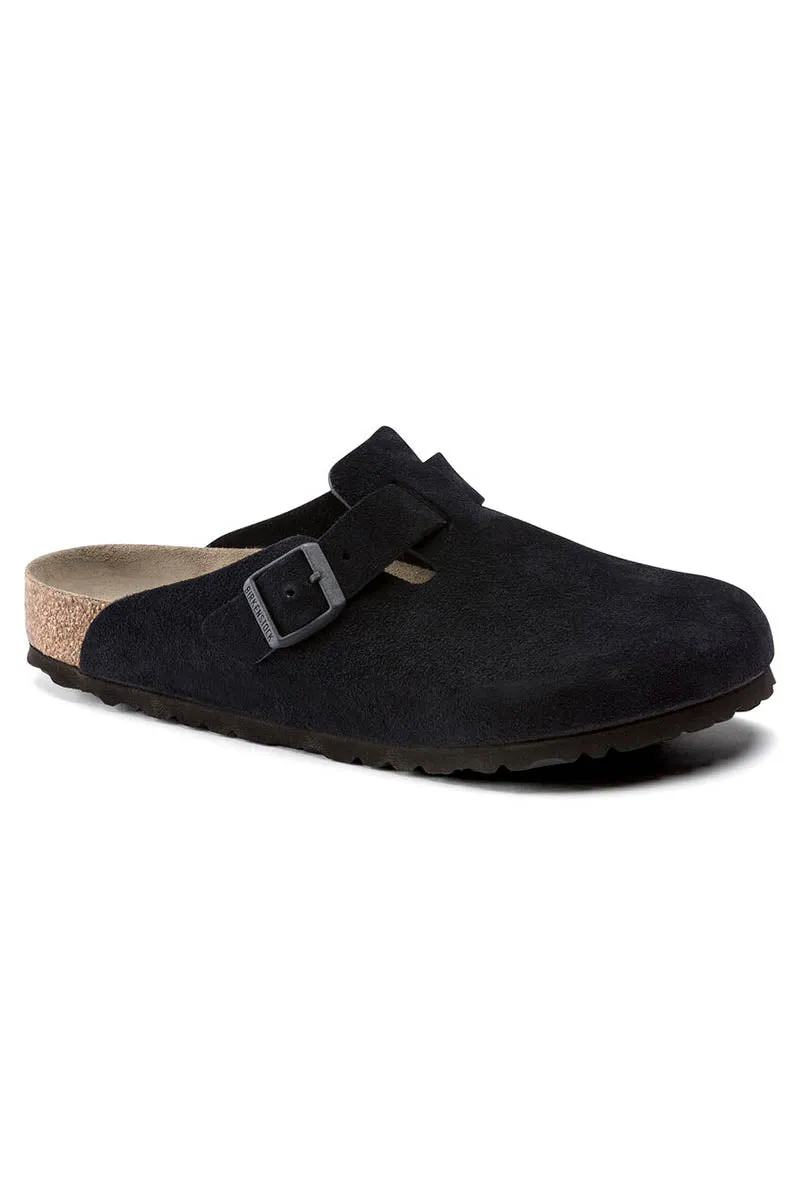 Boston Soft Footbed | Midnight Suede