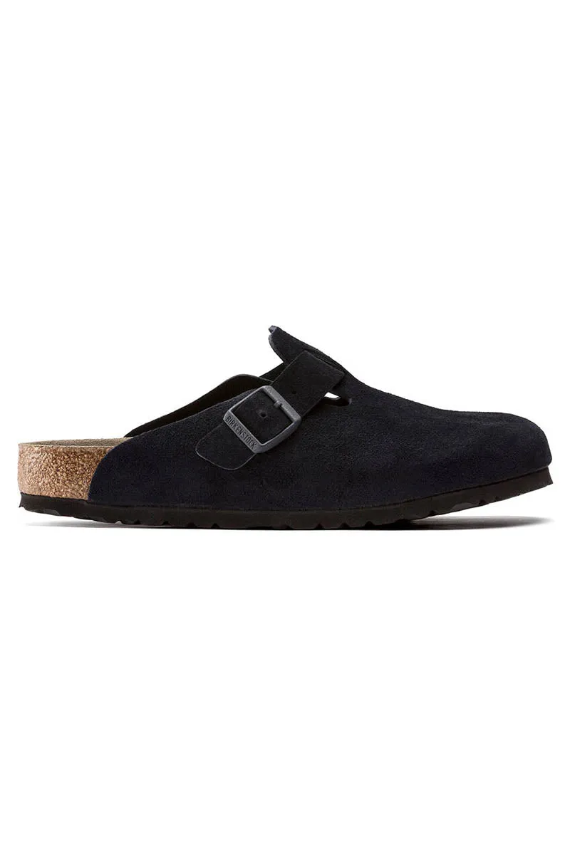 Boston Soft Footbed | Midnight Suede