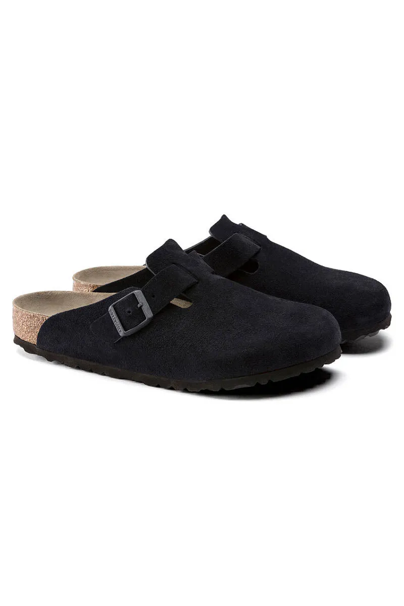 Boston Soft Footbed | Midnight Suede