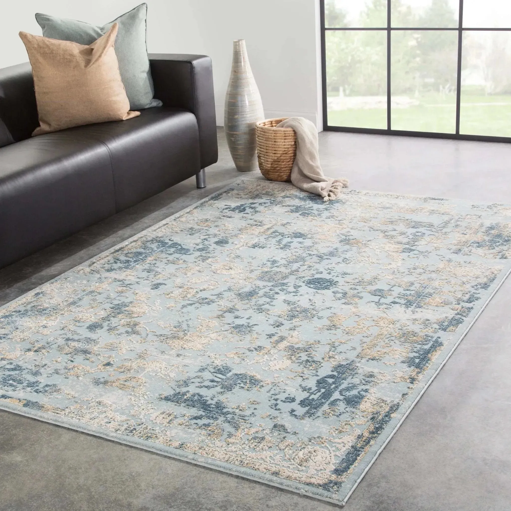 Cirque CIQ13 Pearl Blue/Stargazer Rug