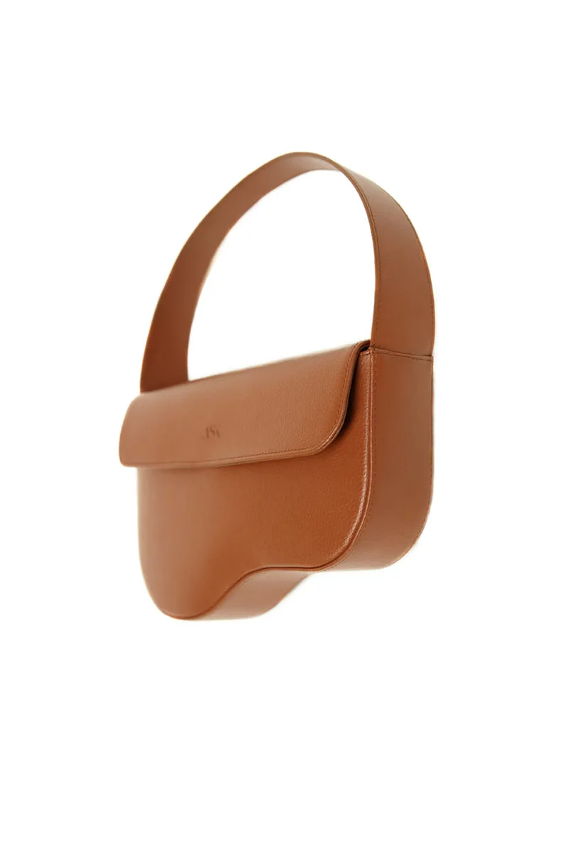 CLOVER WALNUT BROWN HANDBAG