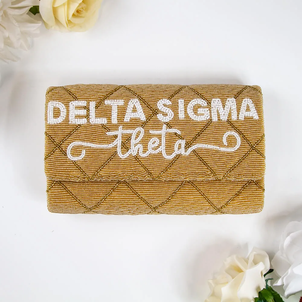 Custom Sorority Clutch Bag