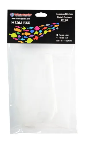 Dr. Tim's Aquatics Mesh Media Bag Fine 300 micron(2 PK), 8X6 in