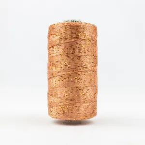 DZ984 - Dazzle 8wt Rayon and Metallic Dark Peach Thread