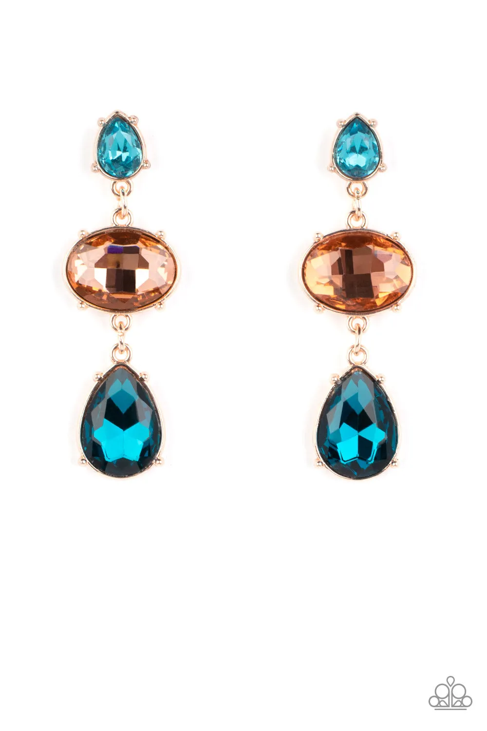 Earrings Royal Appeal - Multi LOP E385