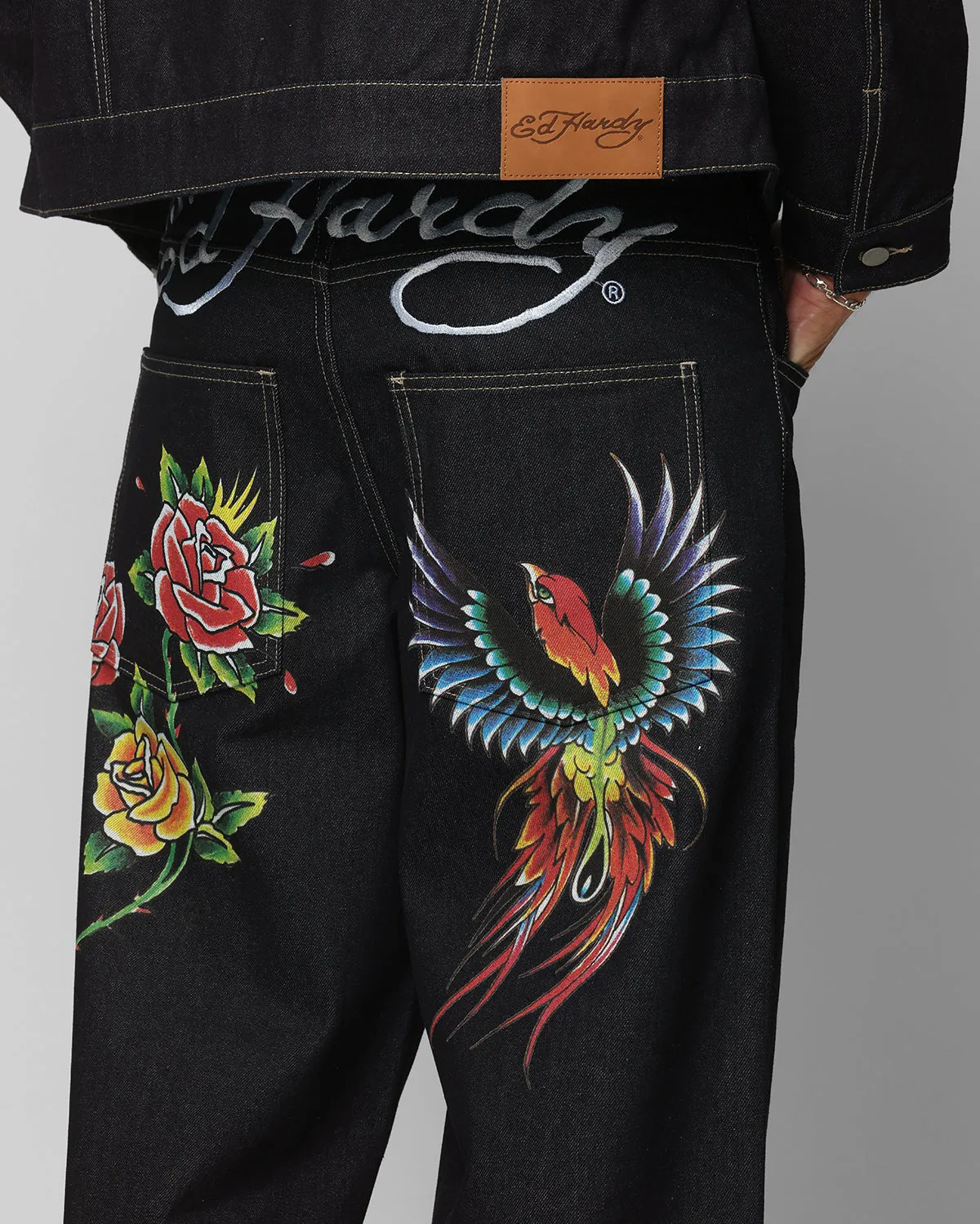 Ed Hardy Denim Jeans Raw Indigo