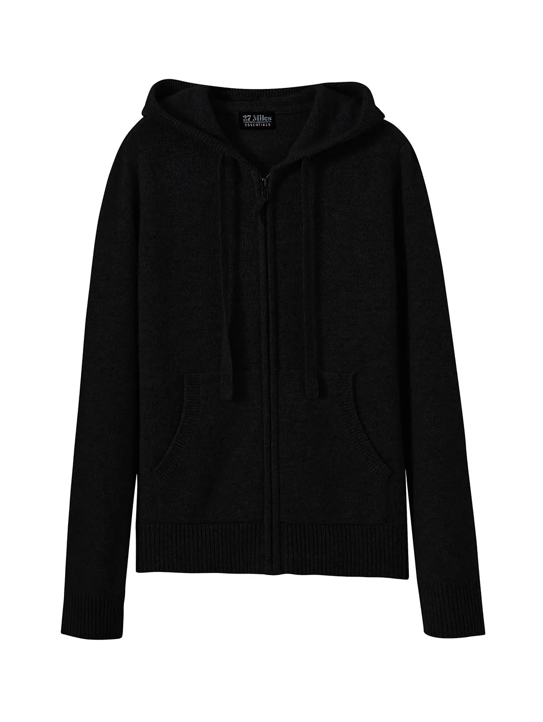 Elora Cashmere Zip Hoodie