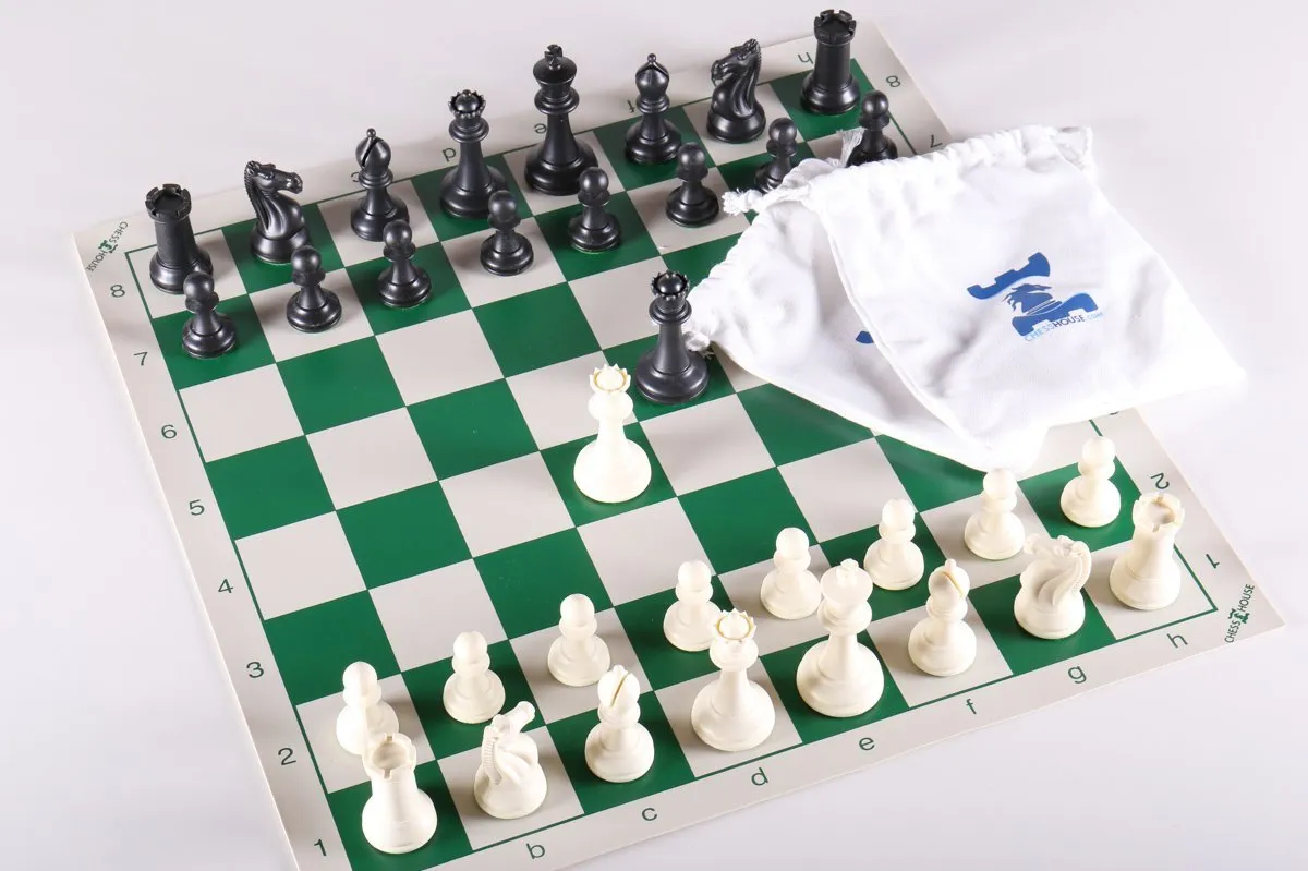 Emisario Club Chess Set Combo