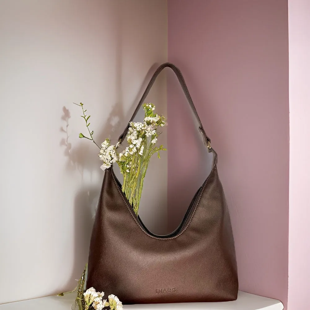 Fashionable Brown Shoulder Bag Perfect For Women & Girls