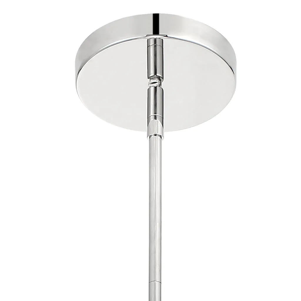 Fulton 3 Light Polished Nickel Chandelier