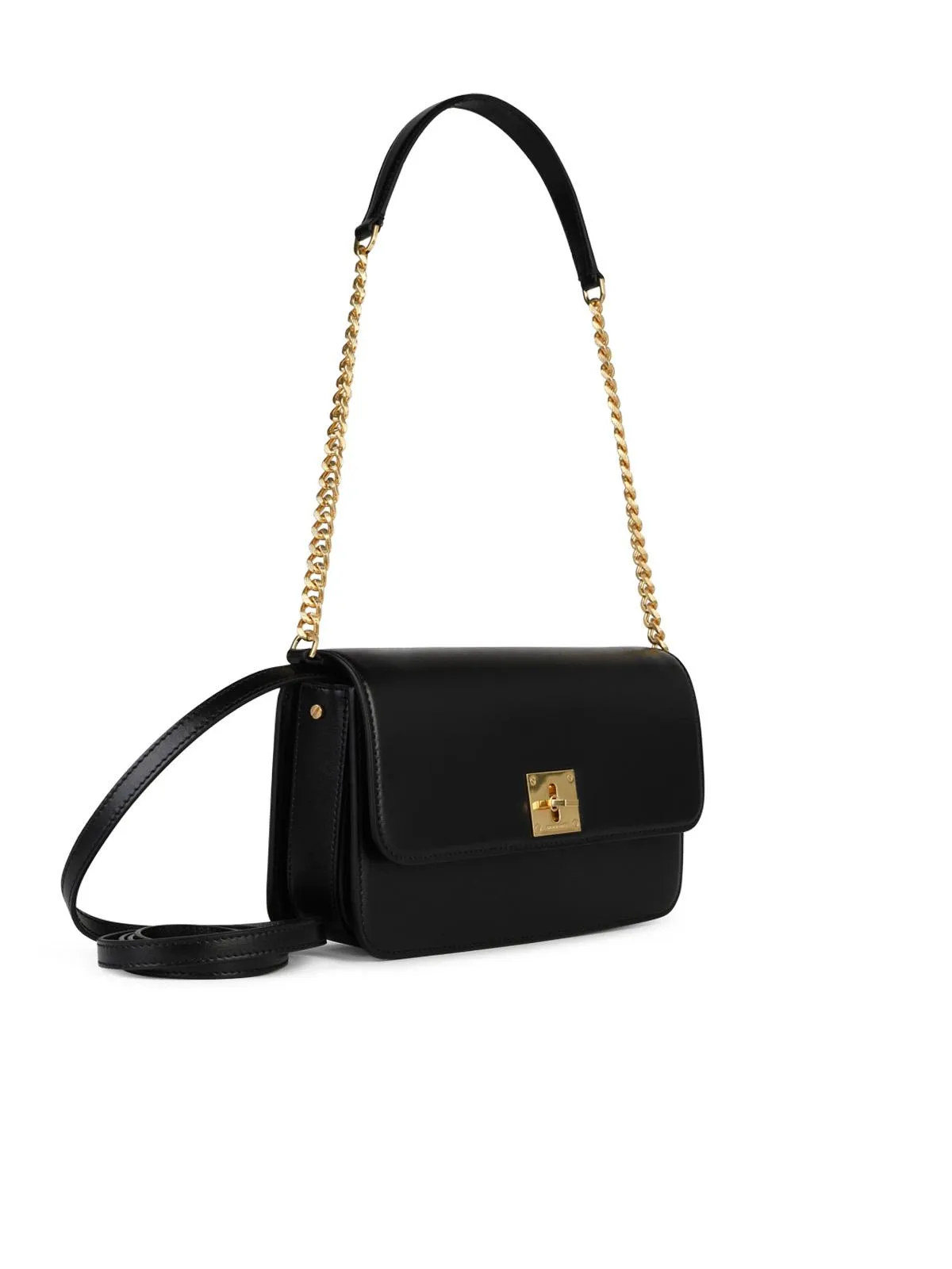 Golden Goose 'Gioia' Black Leather Crossbody Bag Women