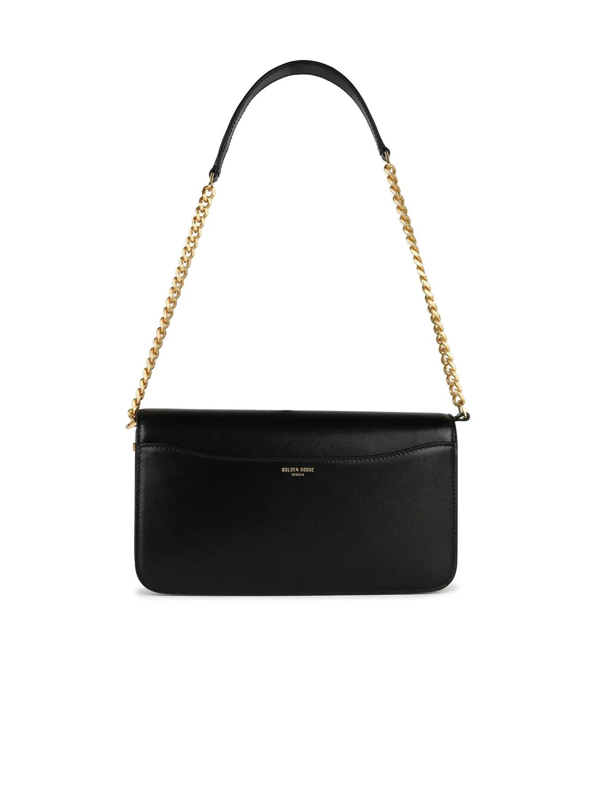 Golden Goose 'Gioia' Black Leather Crossbody Bag Women