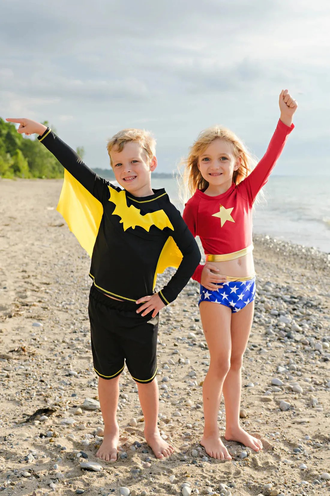 Great Pretenders 2 Piece Superhero Swimsuit - Wonder Girl