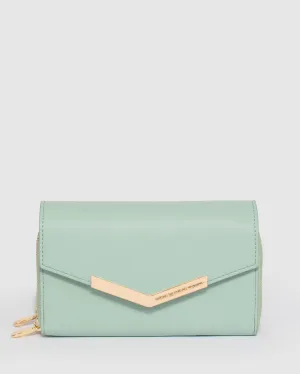 Green Holly Phone Crossbody Bag