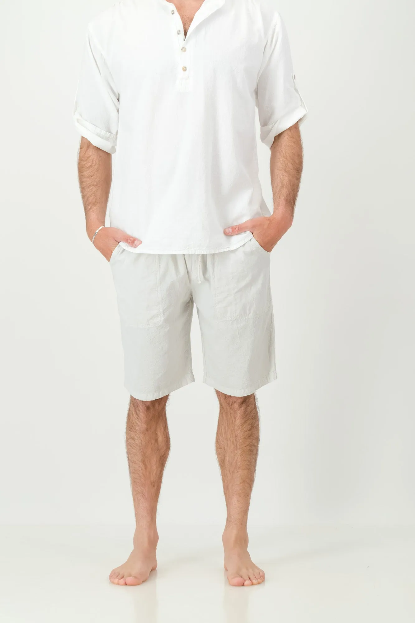 Kris Cotton Drawstring Shorts