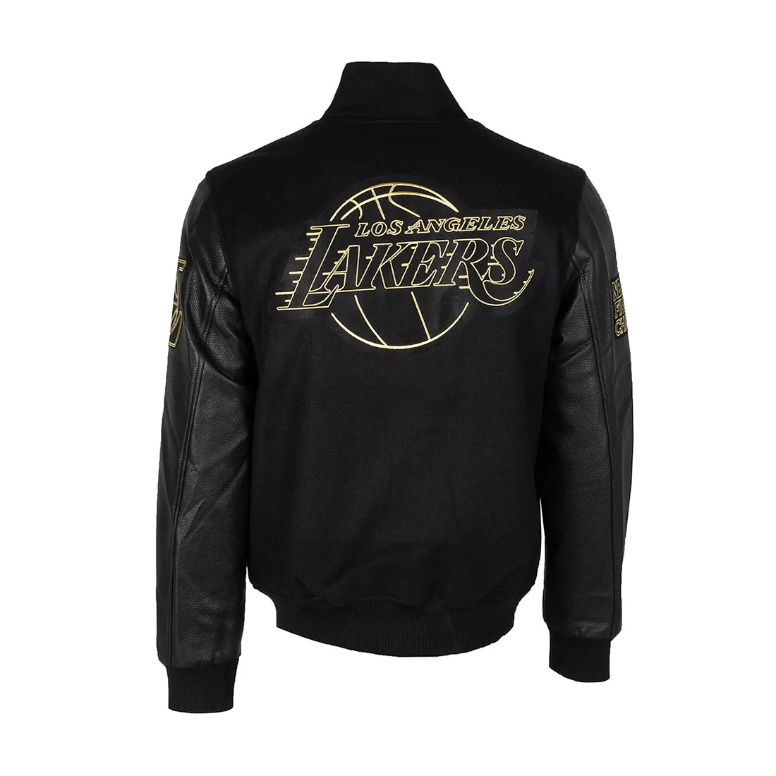 Lakers Black Gold Varsity Jacket - Mens