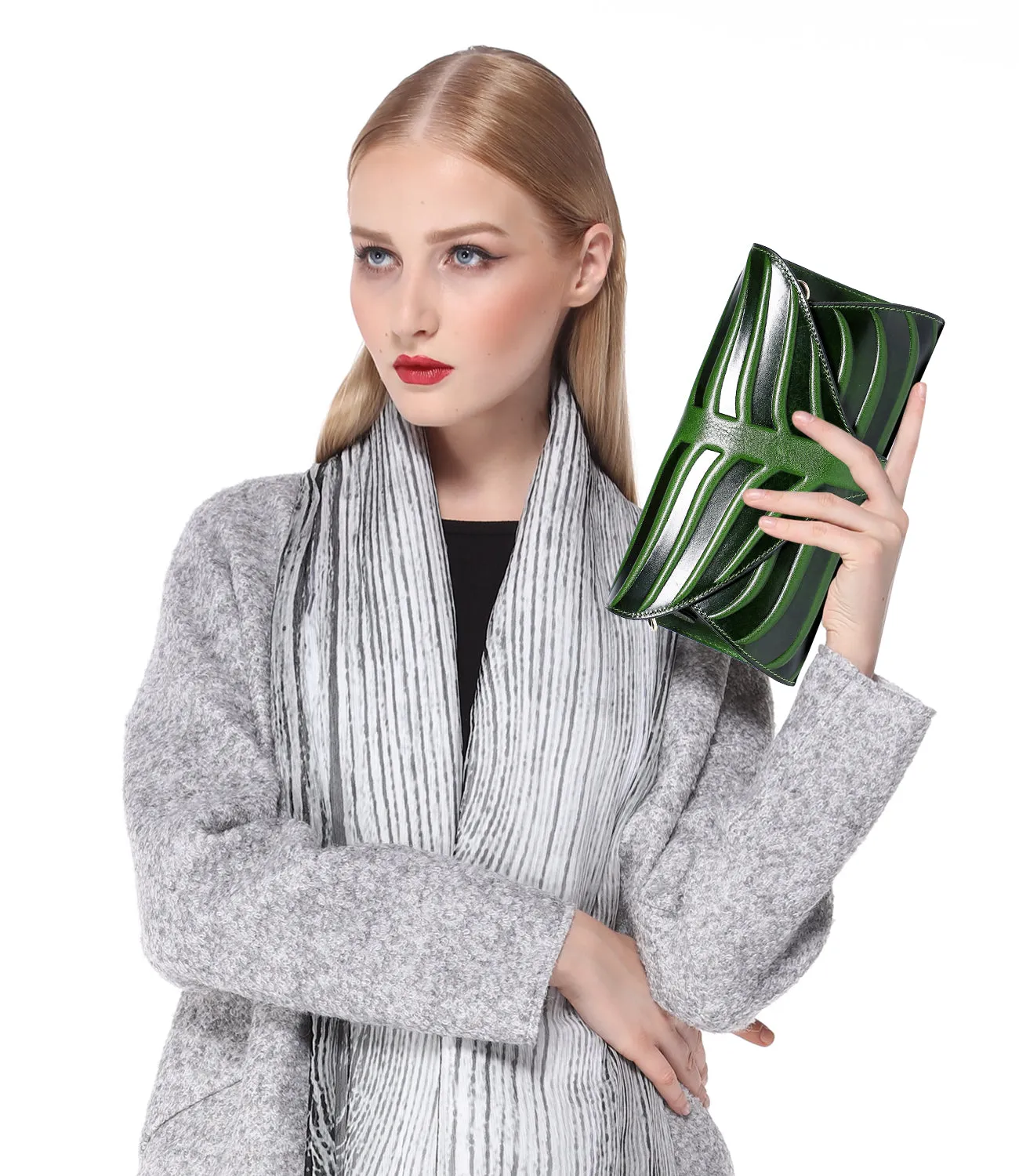 Leaf Clutch Crossbody Bags