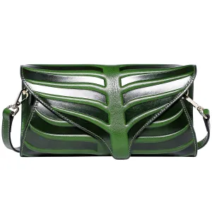 Leaf Clutch Crossbody Bags