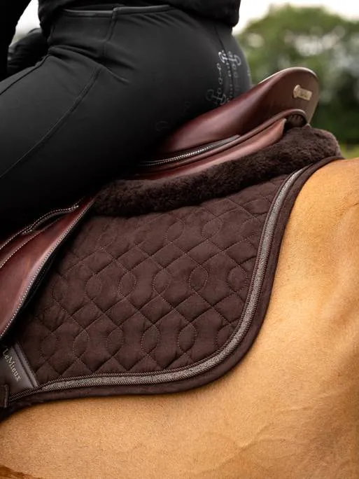 LeMieux Crystal Suede Close Contact Saddlepad