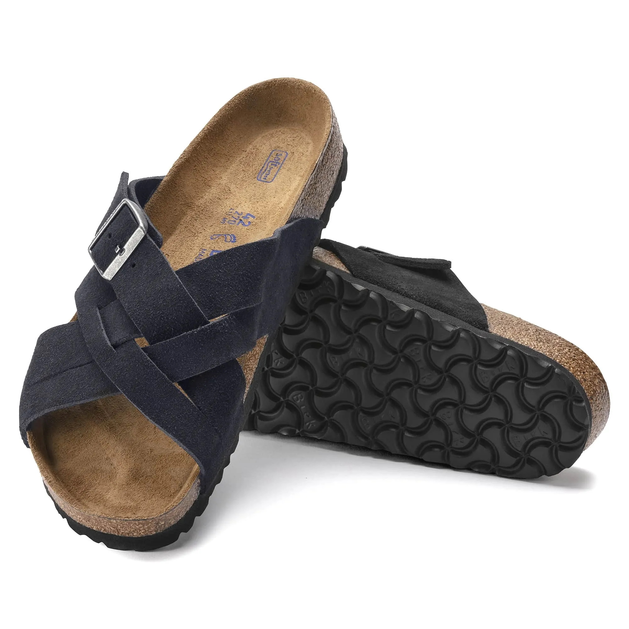 Lugano Soft Footbed Suede Leather