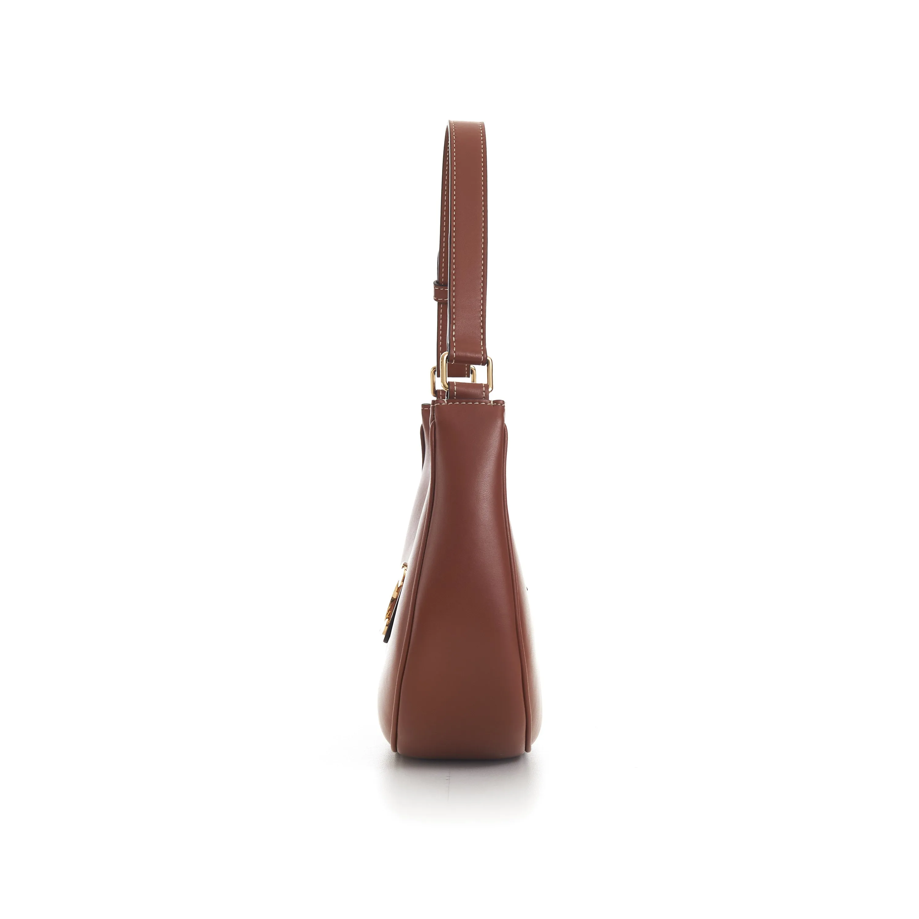 Medium AVA Triomphe Bag - Tan Brown Smooth Calfskin