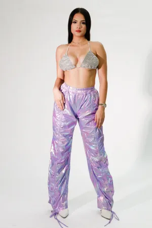 Metallic long pants