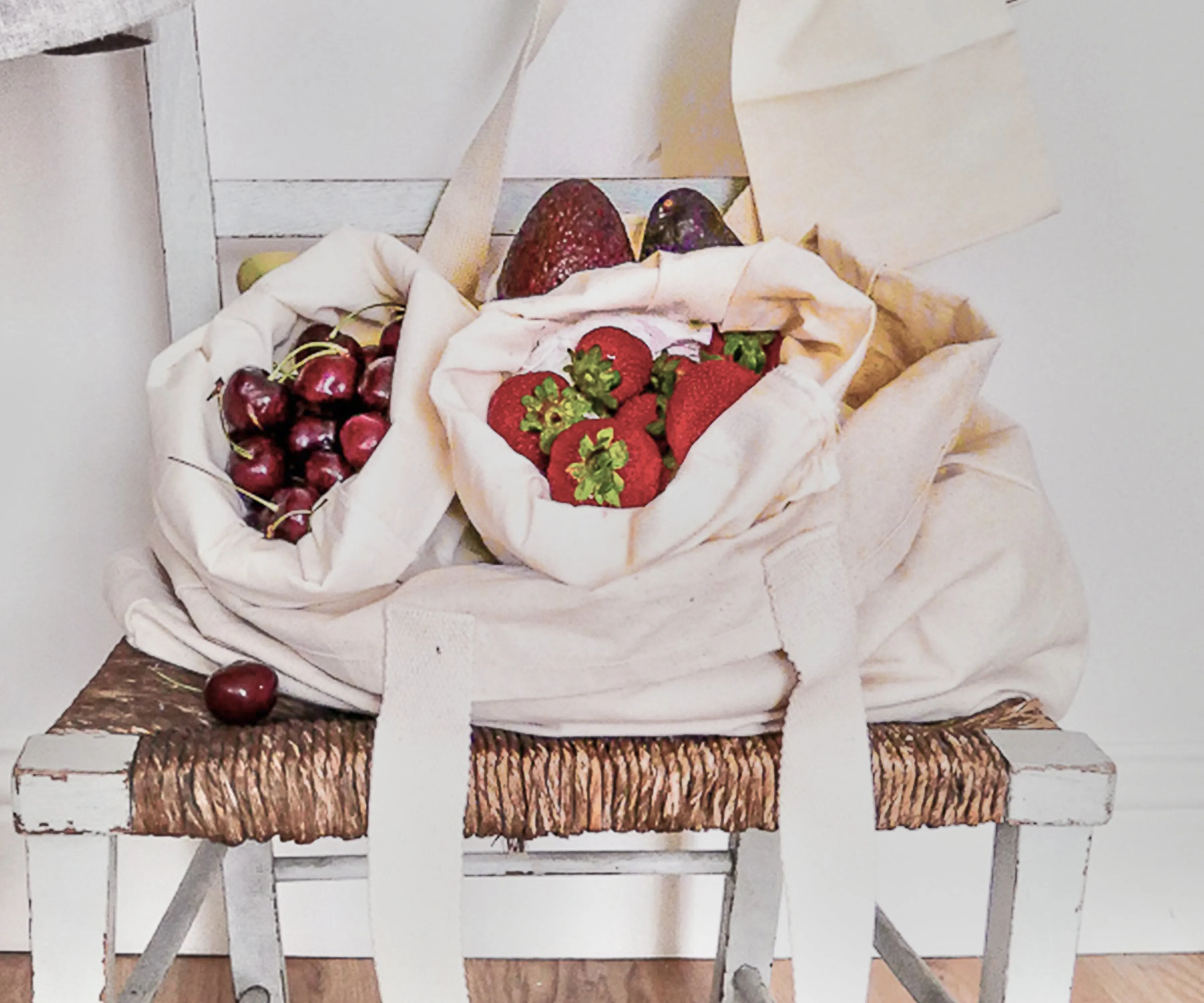 Muslin Bags - Produce Bags Drawstring