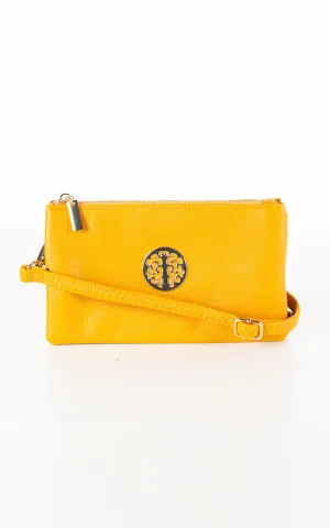 Mustard Clutch Bag | Toni