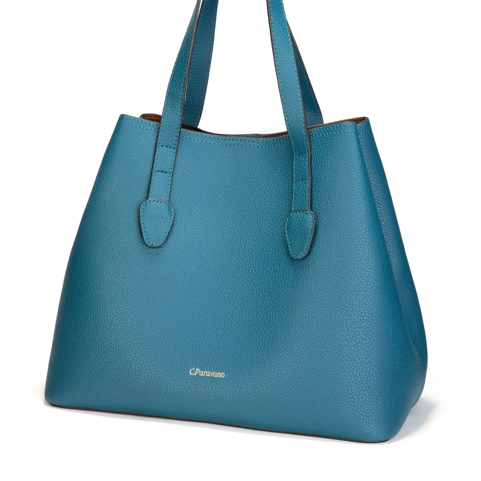 Napoli Tote Bag Peacock Blue