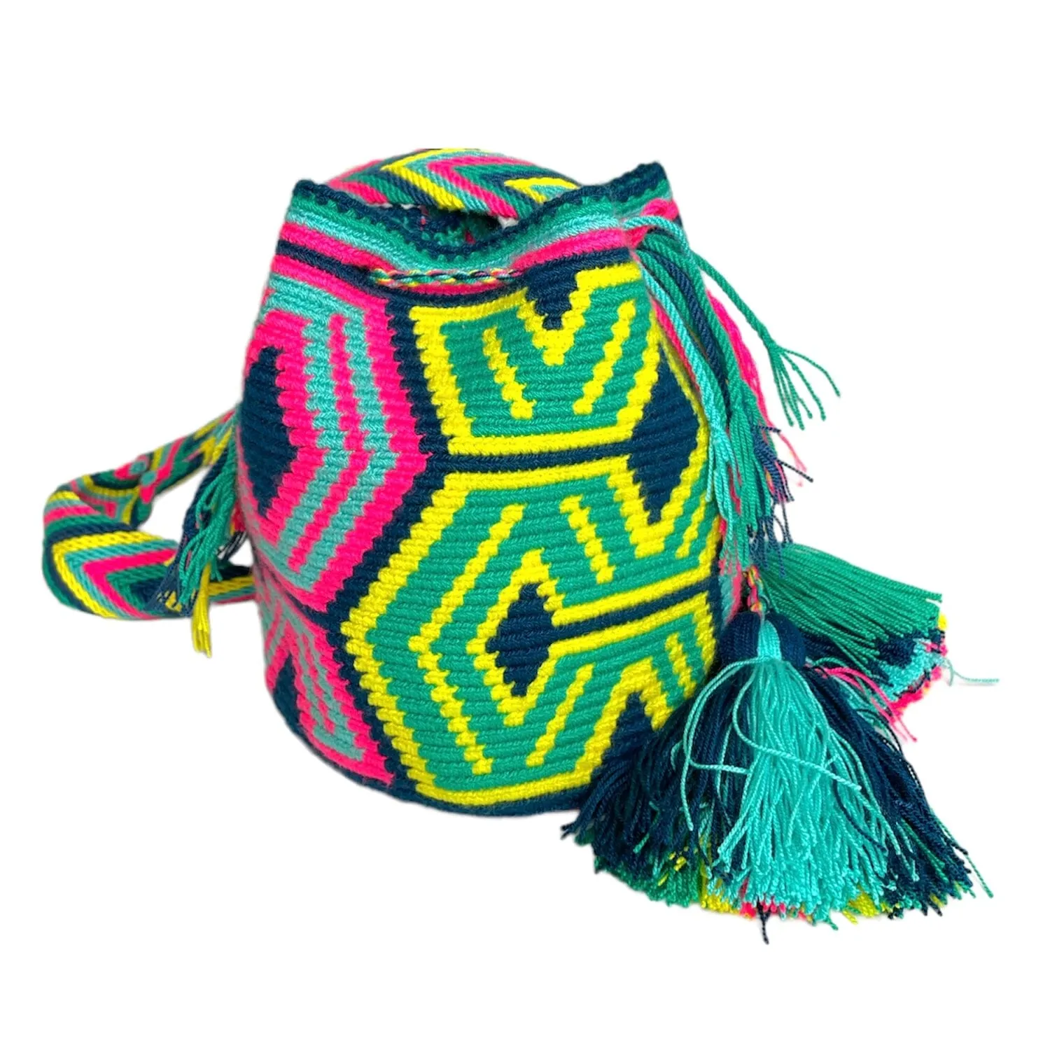 Neon Colors Crochet Bags | Medium Boho Bags