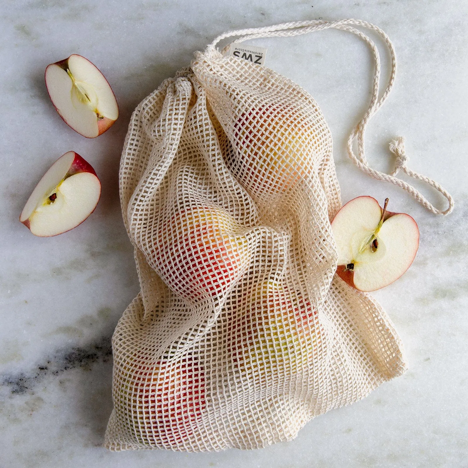 Organic Cotton Mesh Produce Bag