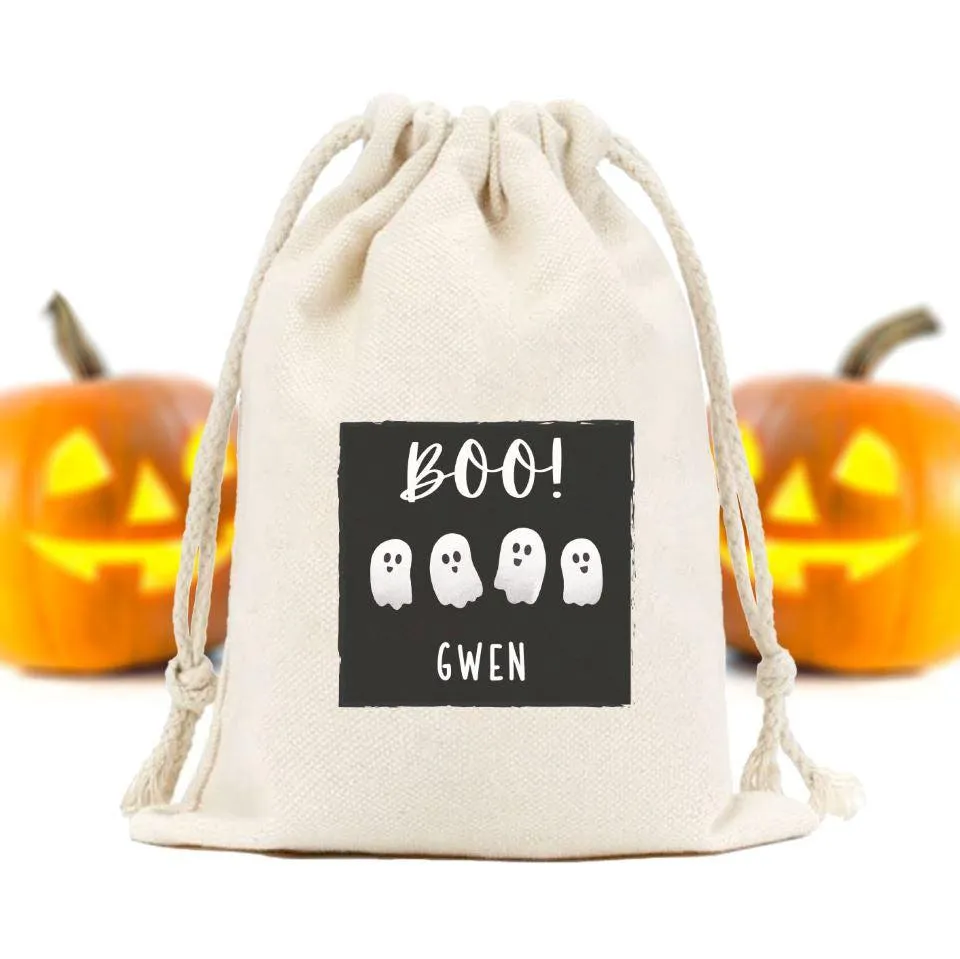 Personalized Halloween Favor Bags