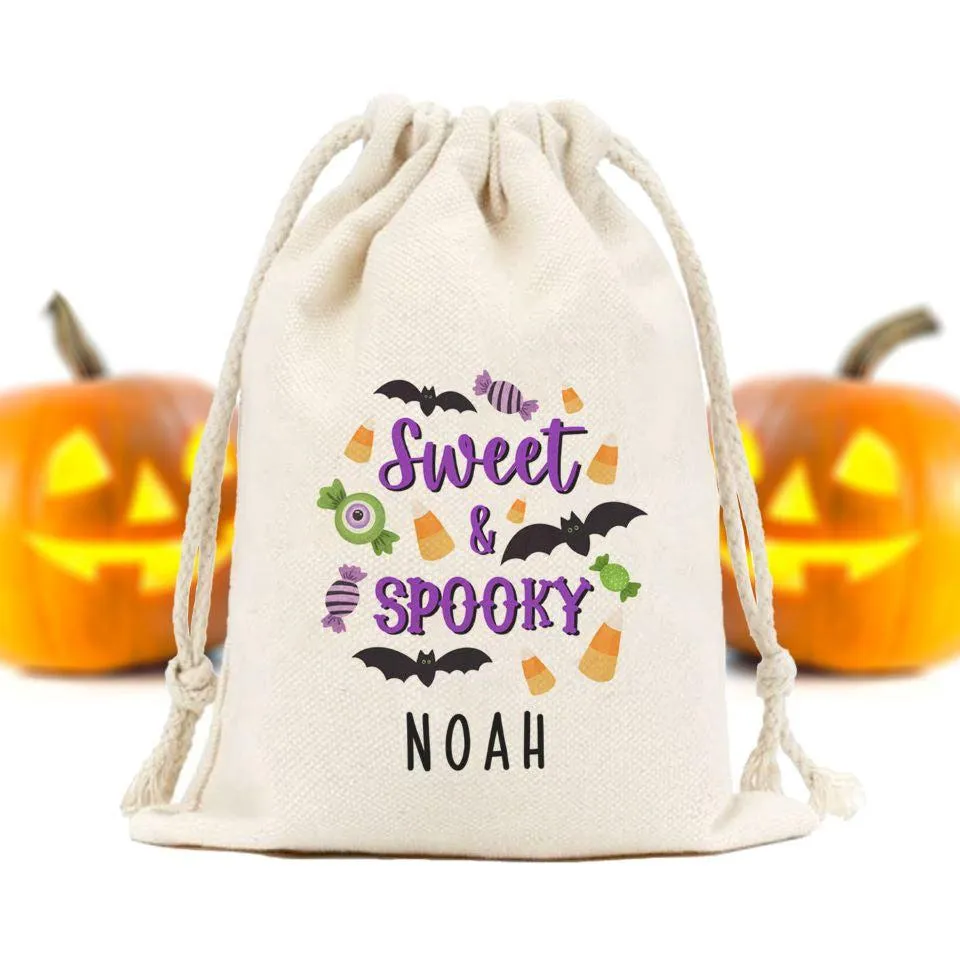 Personalized Halloween Favor Bags