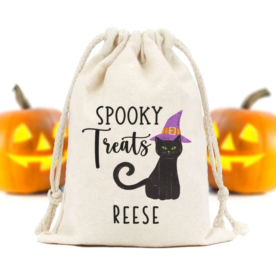 Personalized Halloween Favor Bags