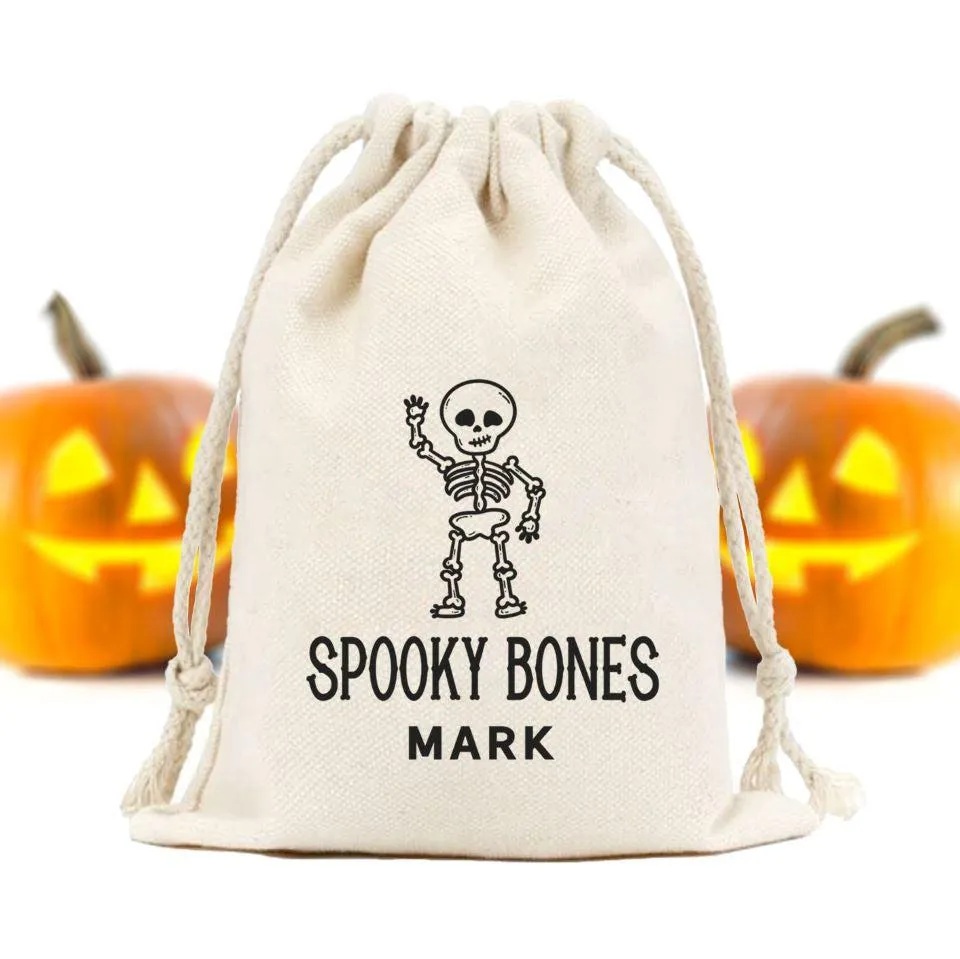 Personalized Halloween Favor Bags