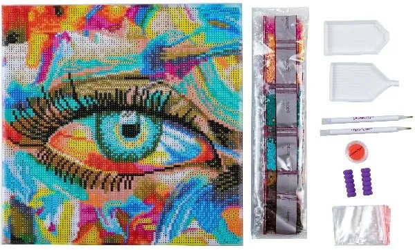 "Creative Eye" Crystal Art Kit 30x30cm