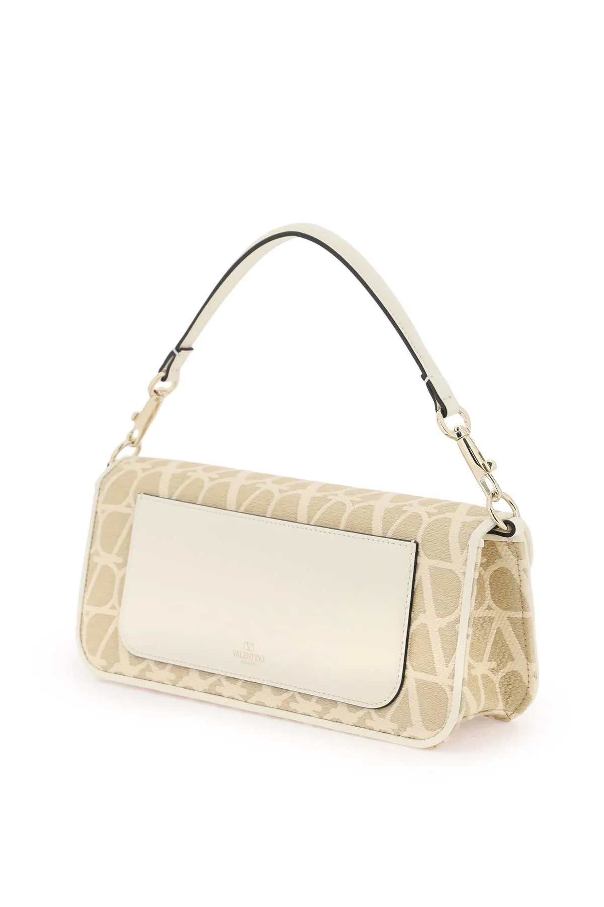 "locò iconographer shoulder bag in rafia