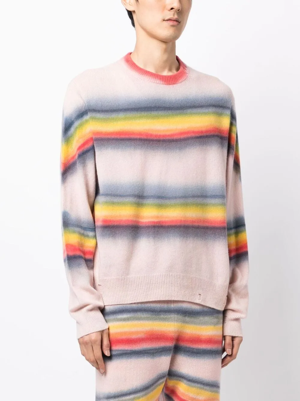 Rainbow Tie Dye Crew Top