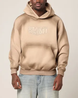 Saint Morta Faded Motor Hoodie Stone